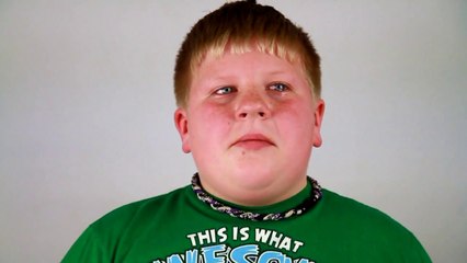 11 year old kid reaction is wonderful!!! He's going to be a Big brother!