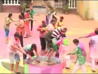 Holi in Gokuldham society  - IANS India Videos