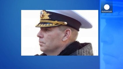 Head of Ukraine's navy released in Crimea