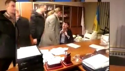 Ukraine : des députés nationalistes agressent le patron de la télé publique