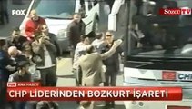 Kemal Kılıçdaroğlu 'bozkurt' işareti yaptı