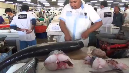 Рыбный рынок в Дубае