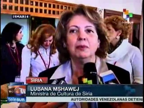 Mujeres sirias dispuestas a dar su vida por la patria