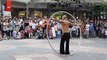 Amazing Vitruvian Man Street Performance Will Blow Your Mind