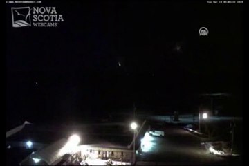 Kanada'da meteor yağmuru