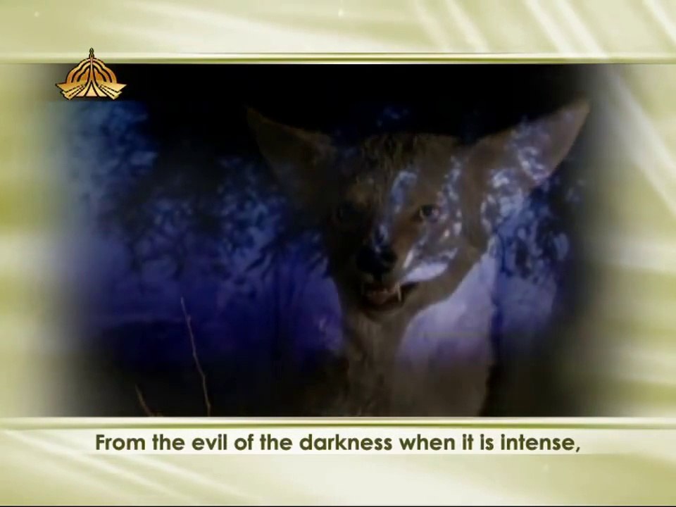 113 Surah Al Falaq - Qari Sayed Sadaqat Ali - Beautiful Recitation with english and urdu translation The Holy Quran