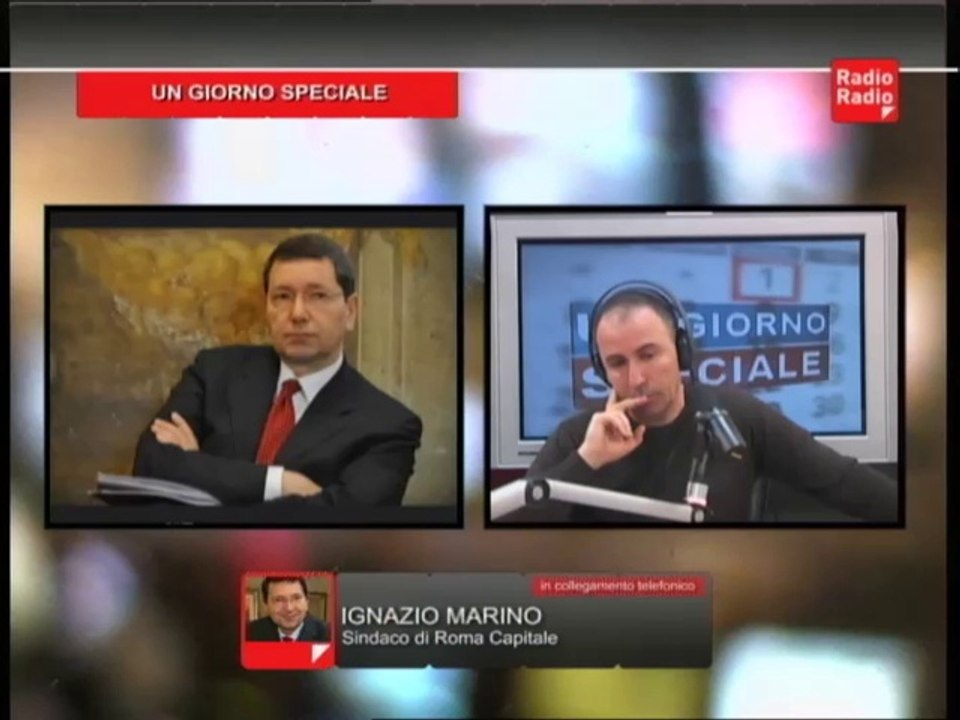 Ignazio Marino, Sindaco di Roma Capitale, risponde alle domande dei cittadini pt1