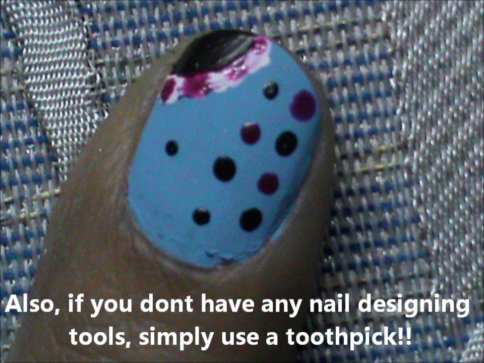 Toothpick nail design – how to do toothpick nail art designs with toothpicks