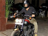 Siddharth Malhotra Rides Harley And Crashes Exclusive Pictures