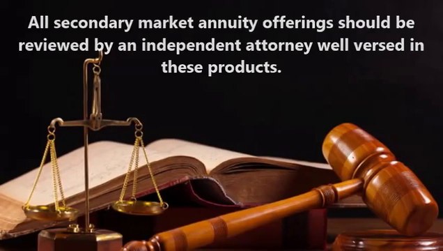 Higher rates of return with second market annuities