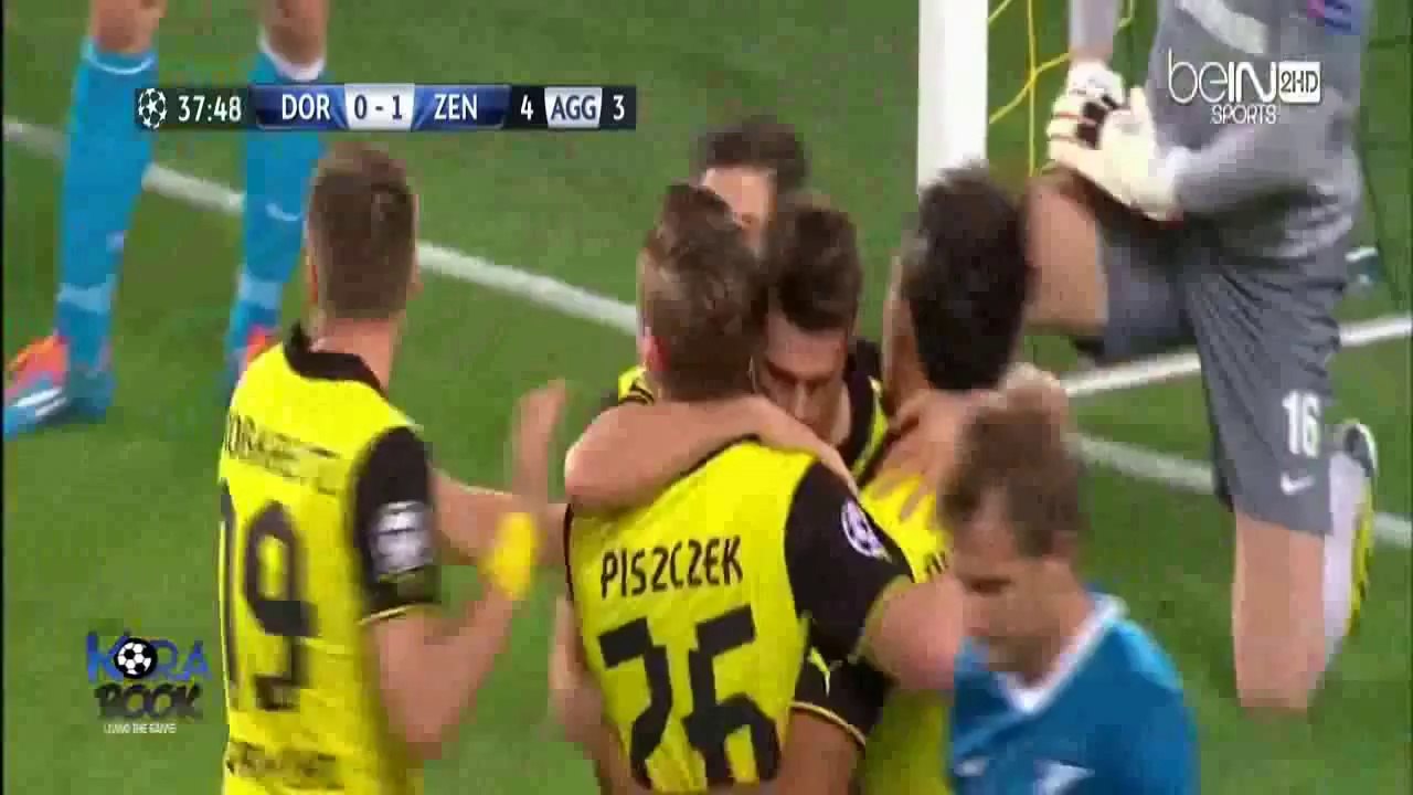 Borussia Dortmund vs Zenit 1-2 Özet