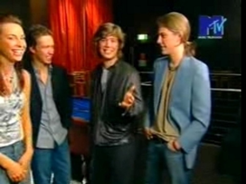 hanson - mtv australia zac dancing