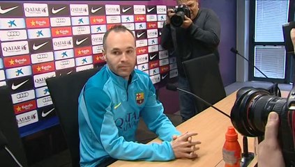 Iniesta: tenemos que ser valientes en el Bernabéu