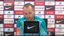 Iniesta: Tenemos que ser valientes en el Bernabéu