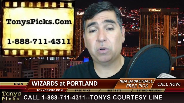 Portland Trailblazers vs. Washington Wizards Pick Prediction NBA Pro Basketball Odds Preview 3-20-2014