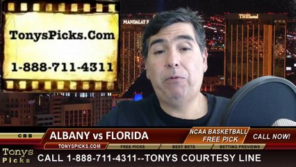 Florida Gators vs. Albany Great Danes Pick Prediction NCAA Tournament College Basketball Odds Preview 3-20-2014