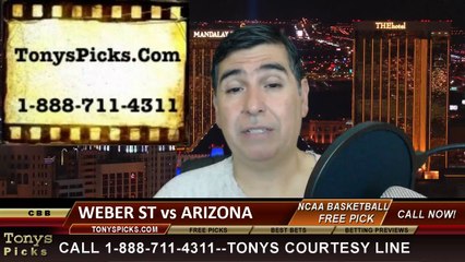 Download Video: Weber St Wildcats vs. Arizona Wildcats Pick Prediction NCAA College Basketball Odds Preview 3-21-2014