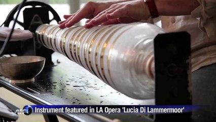 Rare Glass harmonica played