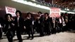 Ultra-Orthodox Jews protest in Israel against military service