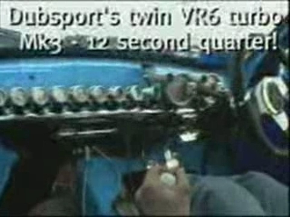 Volkswagen Golf III double VR6 Drag