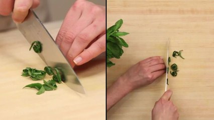 Epicurious Essentials: Cooking How-Tos - How to Chiffonade