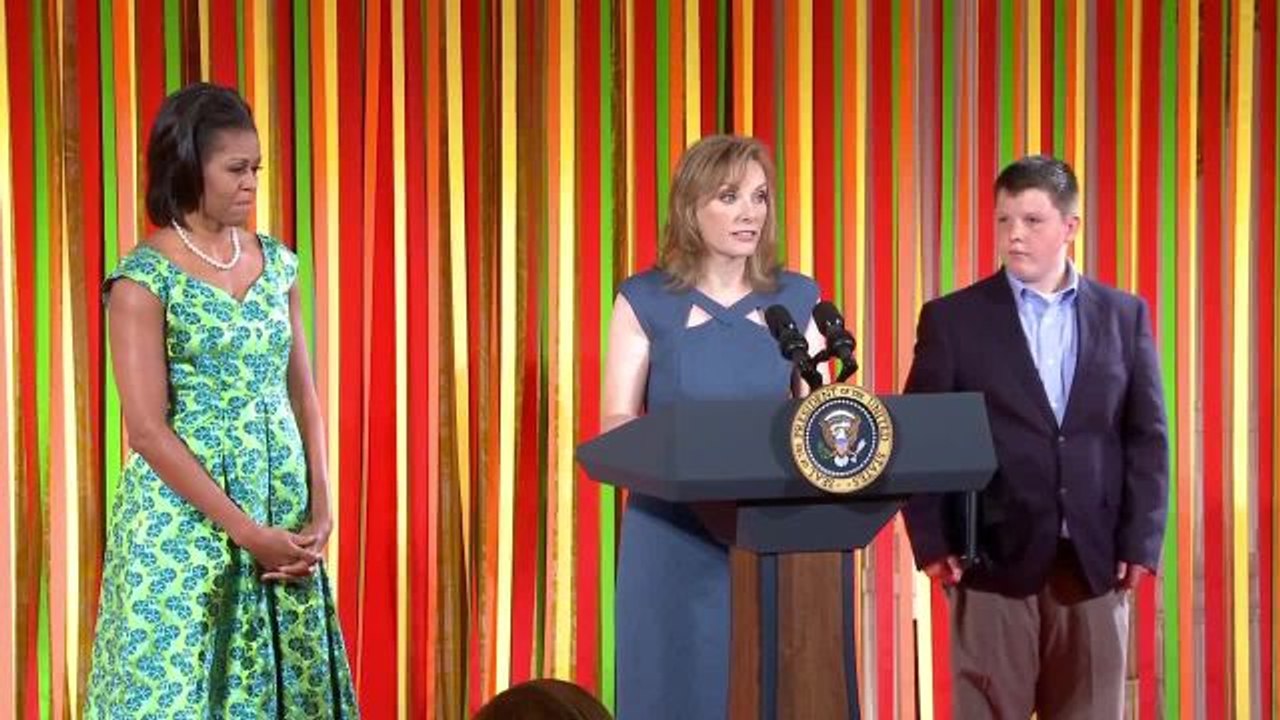 The Kids' "State Dinner" at the White House - Epicurious @ The White House: Tanya Steel Speaks @ the Kids' State Dinner