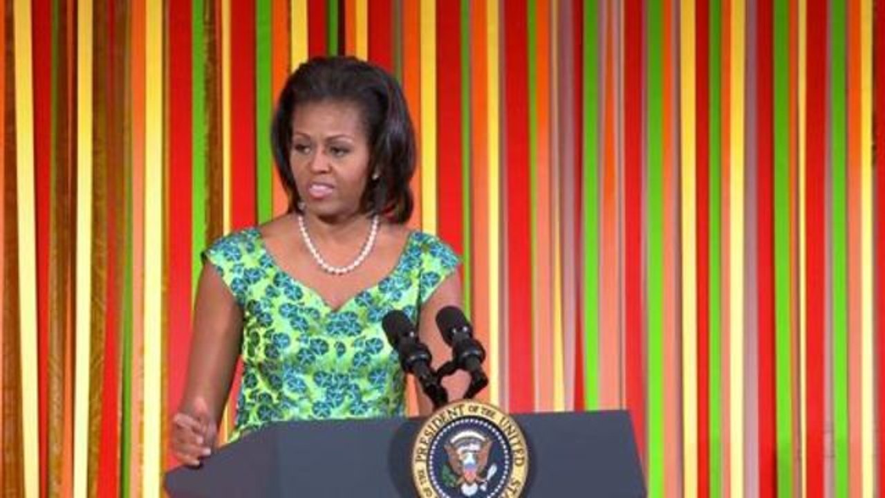 The Kids' "State Dinner" at the White House - Epicurious @ The White House: The First Lady, Michelle Obama, Speaks @ the Kids' State Dinner