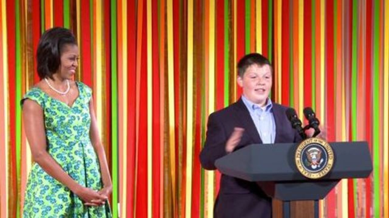 The Kids' "State Dinner" at the White House - Epicurious @ The White House: Marshall Reid Speaks @ the Kids' State Dinner