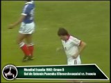 Minuto 84: Gol de Antonín Panenka (Checoslovaquia) vs. Francia (España 1982)