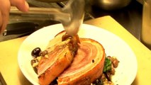 Chef Profiles and Recipes - Ben Ford Makes Porchetta with Beans and Escarole