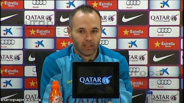 Iniesta se pronuncia sobre sorteo de la Champions