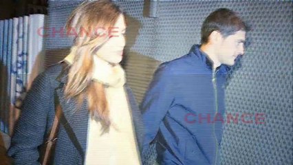 Casillas y Sara, tarde de teatro sin Martín