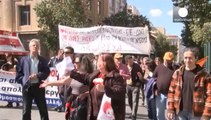 Athens: Civil servants strike for second day over austerity cuts