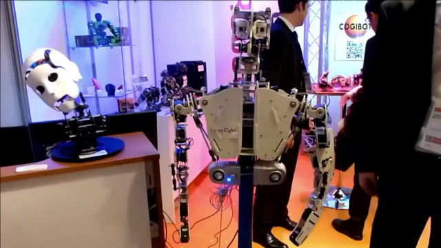 Lyon: les robots plus interactifs grâce à l'internet