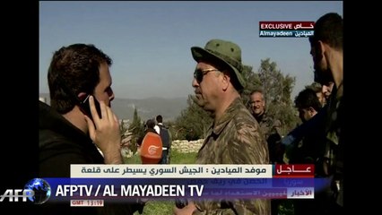 Syria regime forces enter famed Crusader fort