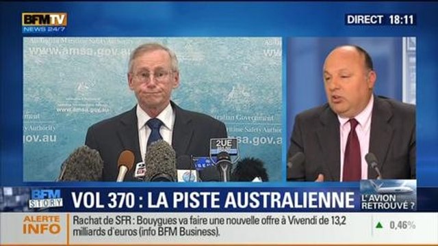 BFM Story: Disparition du Vol 370 de la Malaysia Airlines: la piste australienne est-elle crédible ? - 20/03