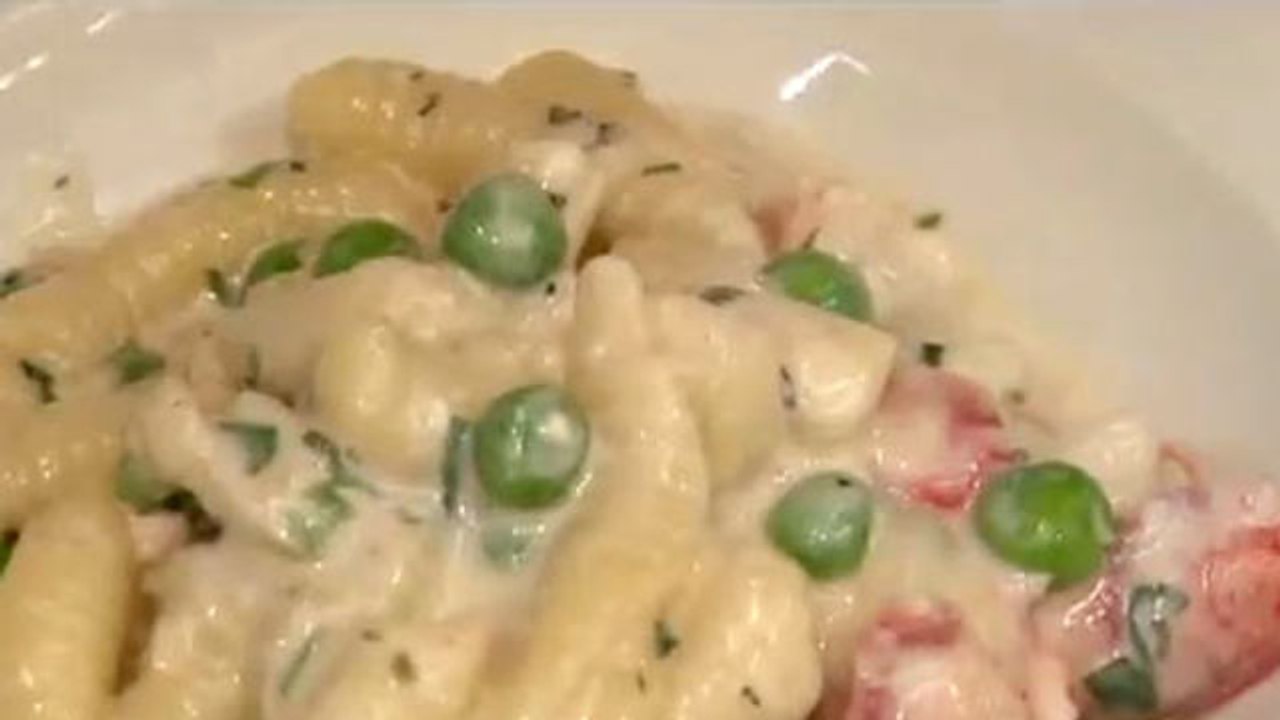 Chef Profiles and Recipes - Neal Fraser's Lobster Cavatelli with Mascarpone Cheese