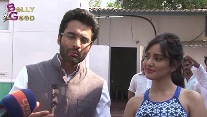 Jackky Bhagnani & Neha Sharma Promote 'Youngistaan' On Sets Of TV Serial 'Nandini'
