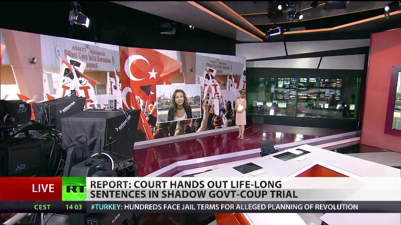 Witch Hunt? Turkey hands out life sentences in shadow govt coup trial
