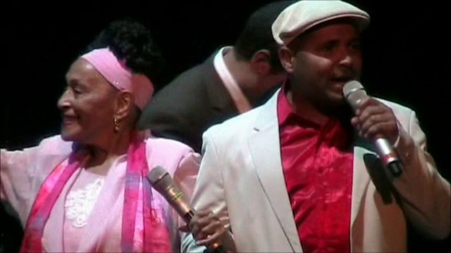 Orchestra Buena Vista Social Club-Dos Gardenias- Omara Portuondo e Carlos Calunga Roma 31 luglio 2012