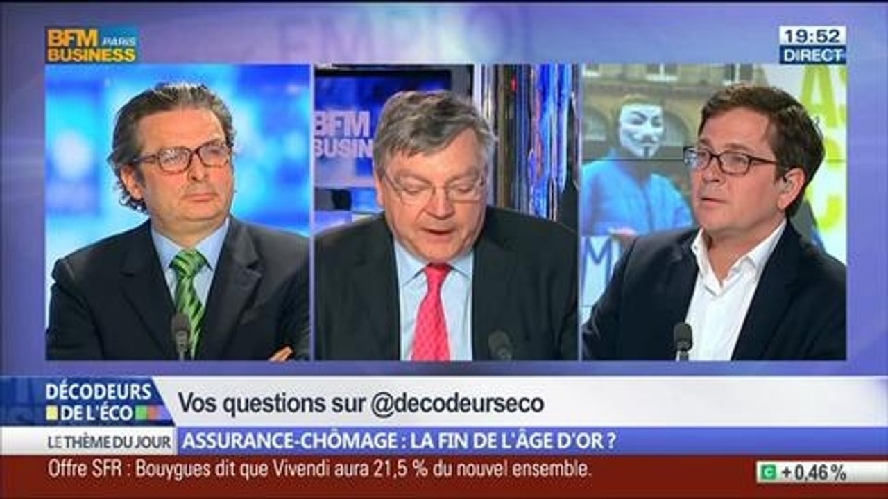 Assurance-chômage: la fin de l'âge d'or ?, dans Les Décodeurs de l'éco - 20/03 3/3