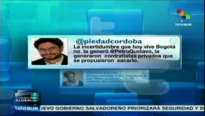 Tras ser destituido, afloran las corruptelas combatidas por Petro