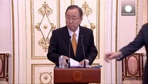 Faccia a faccia a Mosca tra ban Ki Moon e Vladimir Putin