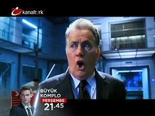 "BÜYÜK KOMPLO" 11 ekim perşembe akşamı saat 21:45'de Kanaltürk sinema kuşağında...