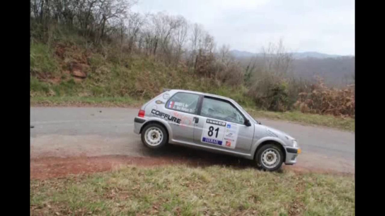 camera embarque rallye  du vallon de marcillac 2014 n2