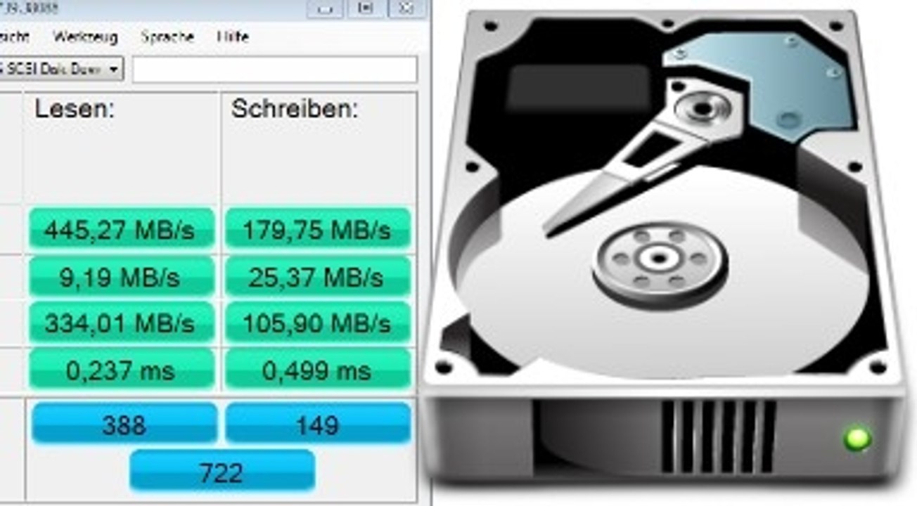 SSD- und Festplattengeschwindigkeit messen - QSO4YOU Tech