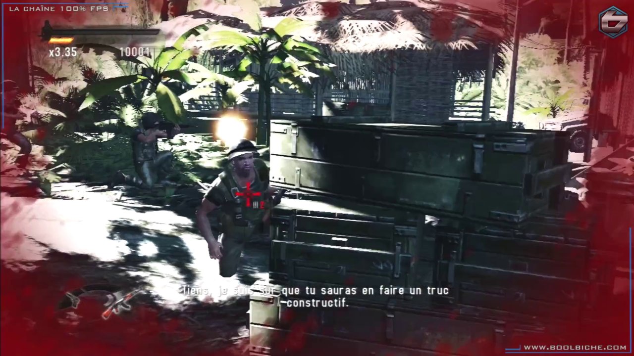 Découverte de Rambo, le jeu