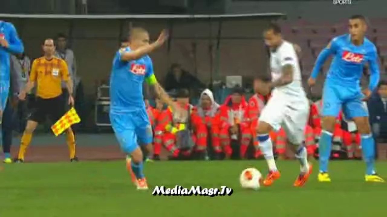هدف كواريزما الخرافي في نابولي - الدوري الأوروبي - 20/3/2014