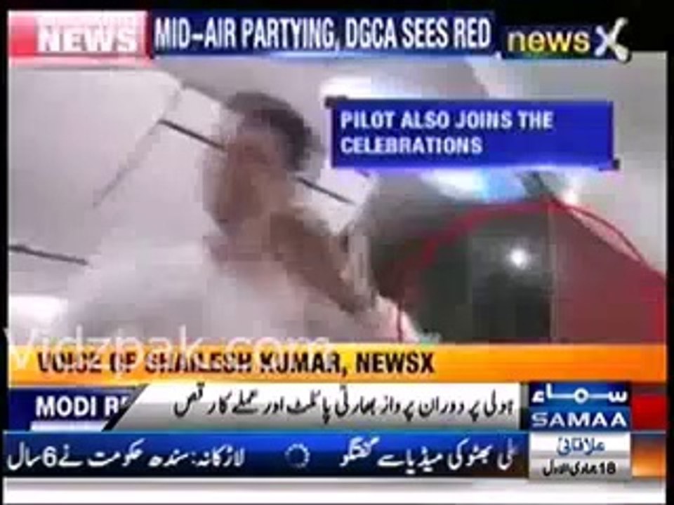 India – Pilot & Female Cabin Crew suspended over Mid-Flight Holi Dance in Aeroplane