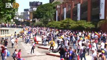 Marcha de repudio de los hechos de violencia en la UCV y la detención del Alcalde Ceballos